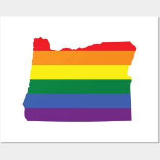 Oregon state (LGBT) pride Posters and Art